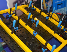 FIXTO Welding Table and clamps