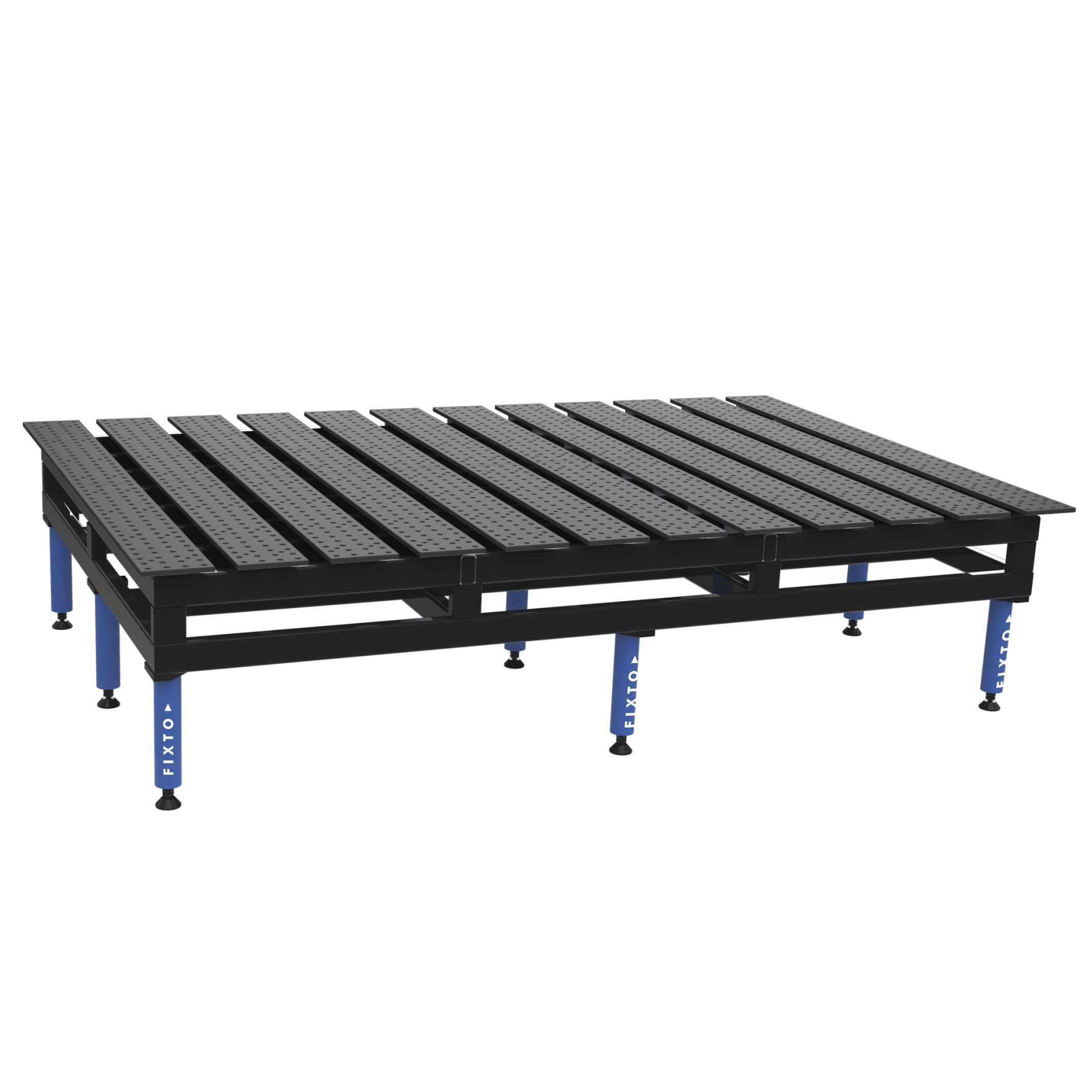 D-16 2D SLOTTED  MODULAR WELDING TABLE 2000mm x 3950mm x 750/900