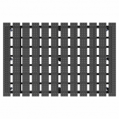 D-16 2D SLOTTED  MODULAR WELDING TABLE 2000mm x 3950mm x 750/900